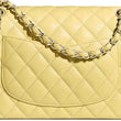 Chanel Medium Classic Handbag Yellow