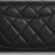 Chanel Classic Long Flap Wallet Black