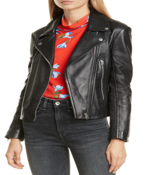 Mack Lambskin Leather Jacket