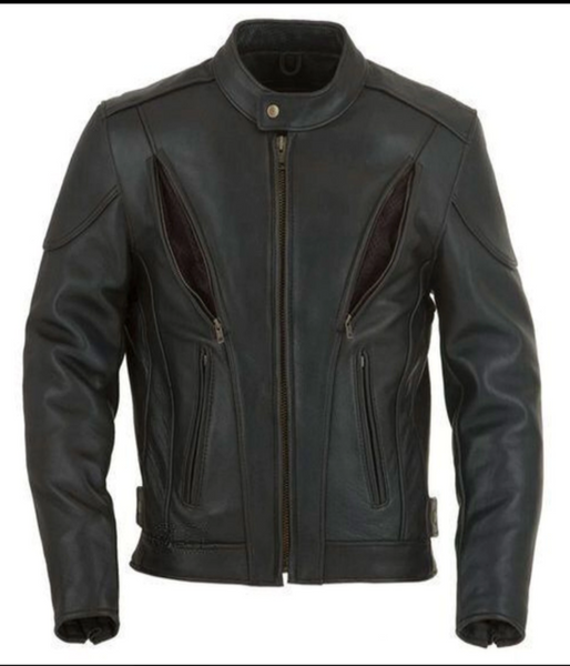Leather Jacket with vents