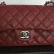 Chanel Mini Flap Bag Maroon