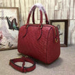 Gucci Signature Small Top Handle Bag Red