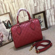 Gucci Signature Small Top Handle Bag Red