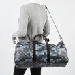 LV Keepall Bandoulière 50 Gray Pixel