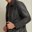 Thinsulate™ Lined Leather Jacket