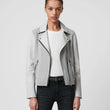 Mix Leather Biker Jacket