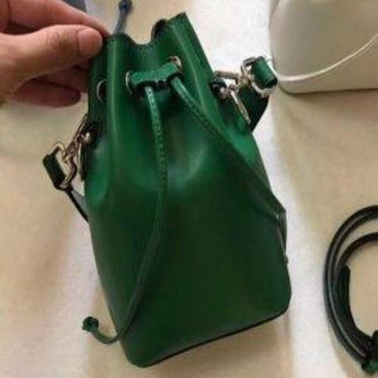 Fendi Mon Tresor Green Leather Mini Bag