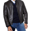 BONDED LEATHER JACKET