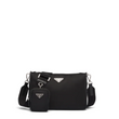 Prada Nylon Cross-Body Bag Black