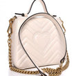 Gucci GG Marmont Small Top Handle Bag White