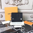 LV Rivets Chain Wallet Epi Leather