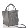 Celine Small Big Bag With Long Strap In Supple Grained Calfskin Grey