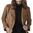 LEATHER BIKER JACKET