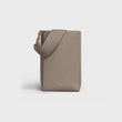 Celine Sangle Small Bucket Bag In Soft Grained Calfskin Taupe