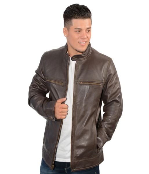 Lambskin Racer Leather Jacket