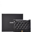 Chanel Wallet On Chain – WOC Aged & Smooth Calfskin Black
