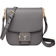 Prada Emblème Saffiano Leather Bag Grey