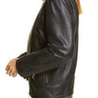 VINCE Leather Moto Jacket Women
