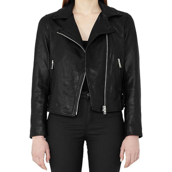 CADEN LEATHER BIKER JACKET