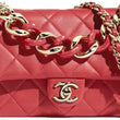 Chanel Classic Medium Flap Bag Red best quality