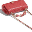 Chanel Classic Medium Flap Bag Red best quality