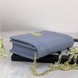 Diorama Calfskin Clutch Gris
