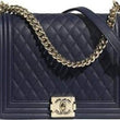 Chanel Boy Medium Handbag Black