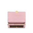 LV Flore Chain Wallet Rose Ballerine