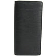 LV Circle signature Brazza Wallet Epi Leather Noir