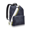 LV Apollo Backpack Damier Cobalt Canvas Yellow