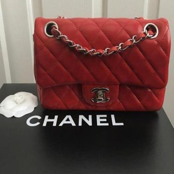 Chanel Mini Flap Bag Red