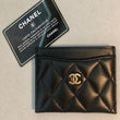 Chanel Classic Card Holder Black