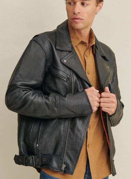 Leather Jacket Padded