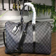 LV Keepall Bandouliere 45 Damier Graphite Canvas