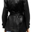 Casey Belted Leather Jacket