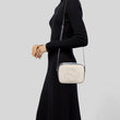 Gucci Soho Small Leather Disco Bag White