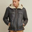 Classic Leather Bomber Jacket