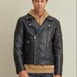 Asymmetrical Leather Jacket