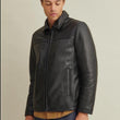 Thinsulate™ Lined Leather Jacket
