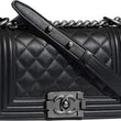 Chanel Boy Medium Handbag Black