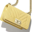 Chanel Boy Medium Handbag Beige