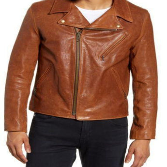 Leather Moto Jacket
