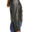 Collar Leather Jacket
