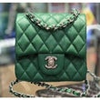Chanel Classic Clutch With Chain – CWC Caviar Teal Gold-Toned