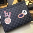 LV Pochette Voyage MM Damier Graphite Canvas 2017