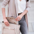 Celine Nano Belt Bag In Grained Calfskin Pale Pink