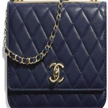 Chanel Wallet On Chain – WOC Classic Caviar Gold-Toned Metal Light Yellow