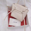 Celine Nano Belt Bag In Grained Calfskin Pale Pink
