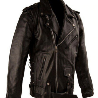 Leather Motorcycle Brando Jacket