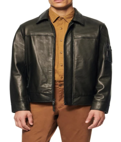 Calfskin Leather Jacket